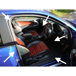 RED Electric Heated Leather seats - A3 3dr