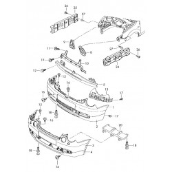 LUPO GTI FRONT BUMPER
