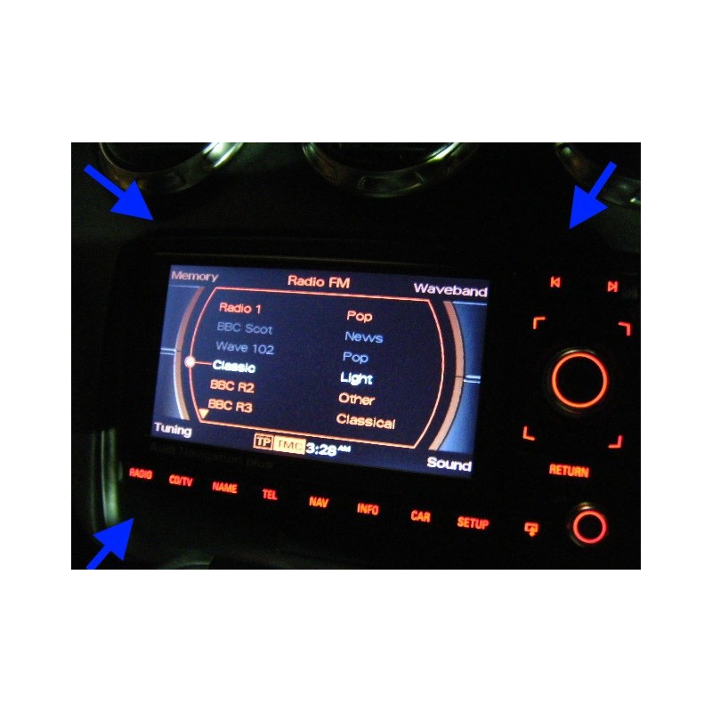 Audi TT Sat Navigation Plus  Unit GPS aerial MK2