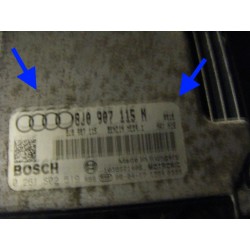Audi TT BWA ECU lockset SPEEDO 2x REMOTE KEY 