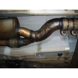 Audi TT 200BHP 2.0 FSI  FLEXI TURBO DOWNPIPE CATALYTIC CONVERTER CAT Lambda Probe