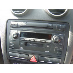 AUDI A3 Double din dashboard symphony cd stereo tape stereo cage manual 