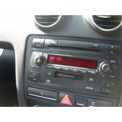 AUDI A3 Double din dashboard symphony cd stereo tape stereo cage manual 