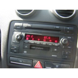 AUDI A3 Double din dashboard symphony cd stereo tape stereo cage manual 