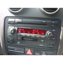 AUDI A3 Double din dashboard symphony cd stereo tape stereo cage manual 