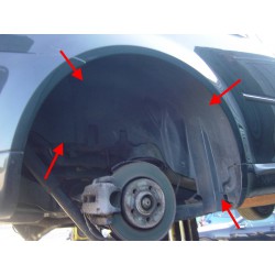 Driver Side Rear Wheel Arch Liner (S3 - black)