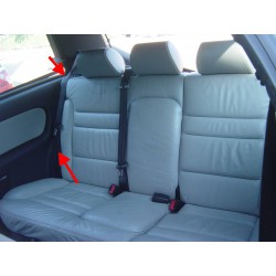 Driver side rear seatbelt (S3 - facelift)
