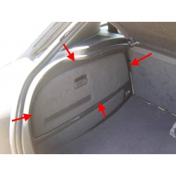 Boot interior passenger trim (S3 - facelift)
