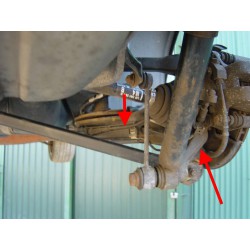 Trailing Arm driver side (S3 - facelift)