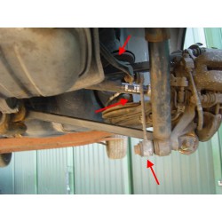 Rear Anti roll bar & drop links (S3 - facelift)