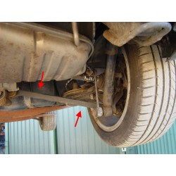 Driver lower rear control arm (S3 - facelift)