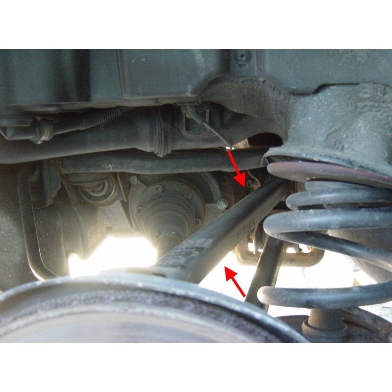 Passenger upper rear control arm (S3 - facelift)