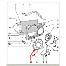 Radiator Cooling Fan (S3 - BAM)