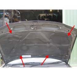 Bonnet sound proof cover (S3 - BAM)