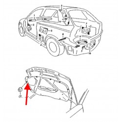 Bonnet sound proof cover (S3 - BAM)