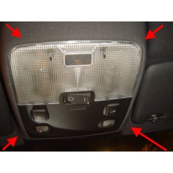 Interior front light  switch (S3 - facelift)	