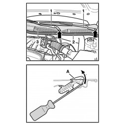 Passenger Headlight Washer Jet (S3 - facelift)