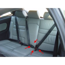 Seatbelt buckle passenger rear seat (S3 - facelift)
