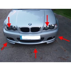 BMW M Sport Coupe front bumper 