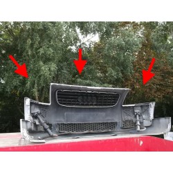 Audi TT 225 BHP front Silver bumper