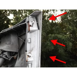 Audi TT 225 BHP front Silver bumper